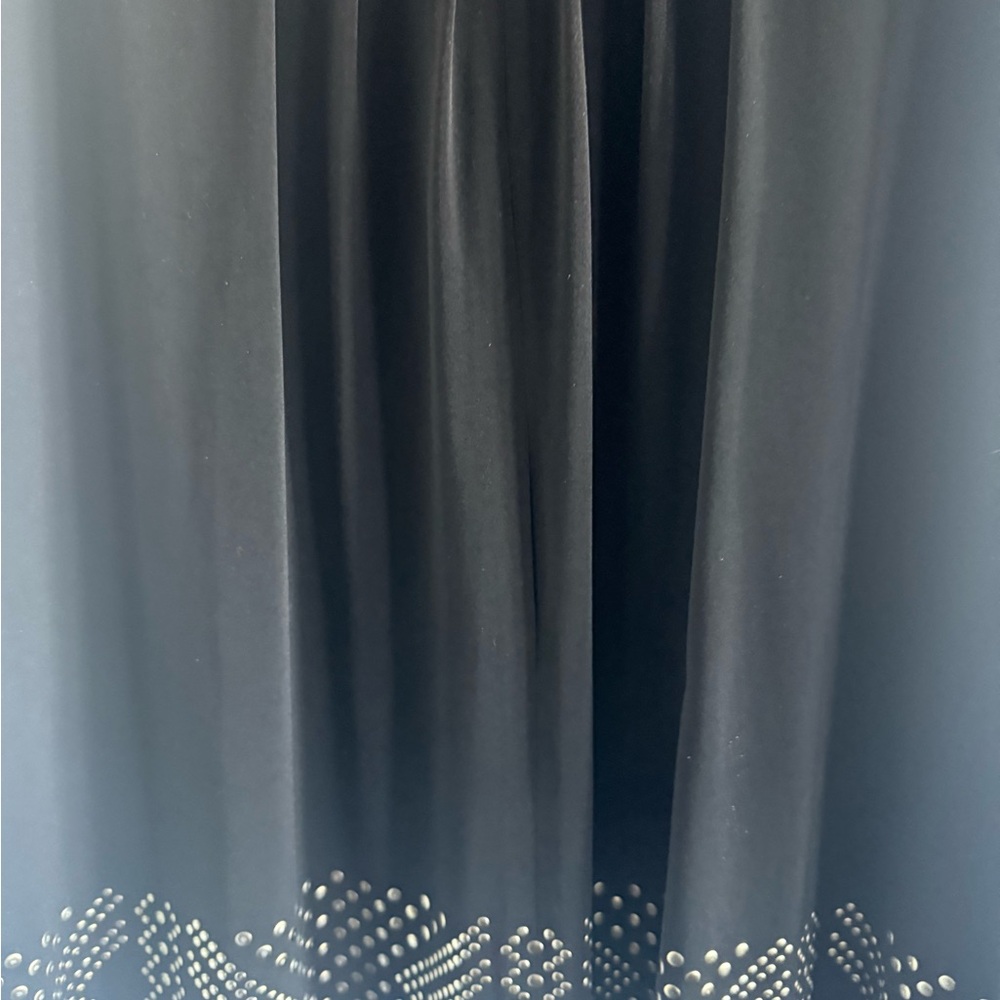 Calvin Klein Black Dress with Gold Accents - Picture 8 of 10